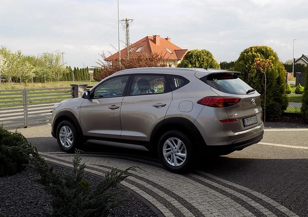 Hyundai Tucson cena 74700 przebieg: 66000, rok produkcji 2018 z Puławy małe 529